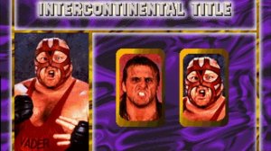 WWF In Your House PC MS-DOS - Vader playthrough for the Intecontinental Title