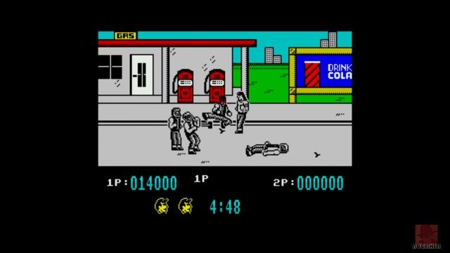Target Renegade Re-Imagined : Mod from 2015 - on the ZX Spectrum 128K !! with Commentary смотреть онлайн