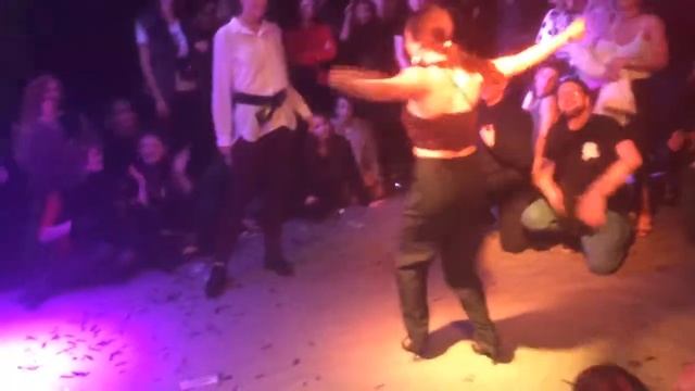 Kiev vogue nights, Waacking January 2018, Final, Natty vs Lafty (win) смотреть онлайн