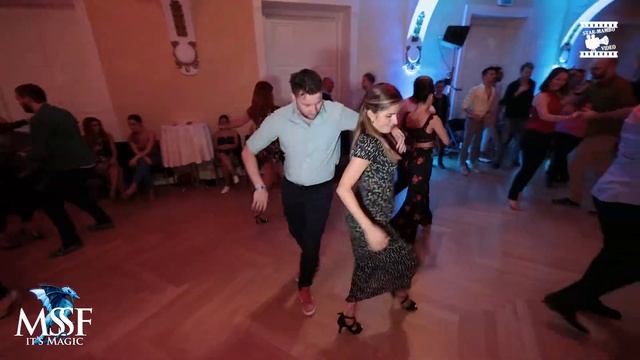 Rafaeil Galiev & Irina Mikhalkina - social dancing @ Magic Slovenian Salsa Festival 2020 смотреть онлайн