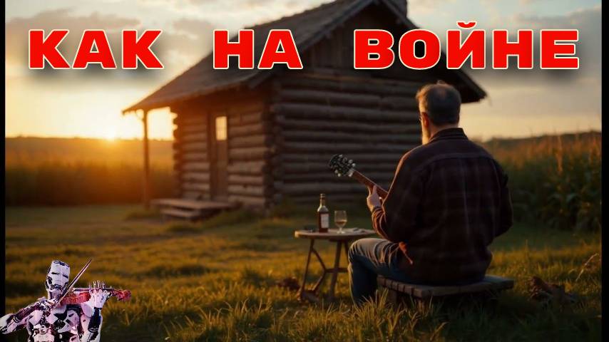 Агата Кристи — "Как на войне" , Нейропесня в стиле блюграсс