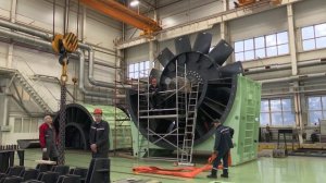 "Вентпром" изготовил самый большой вентилятор за всю историю Артёмовского машиностроительного завода