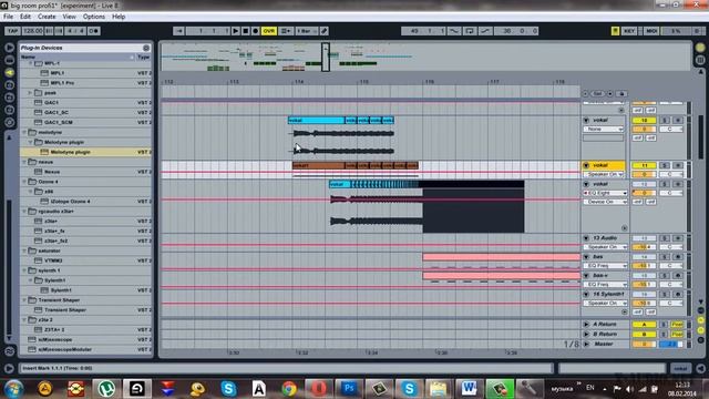 Вокальные фразы и создание вокального разгона смотреть онлайн