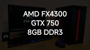 FX4300 + GTX750 Game test