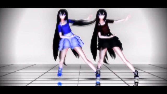 Anime Shuffle Dance MMD