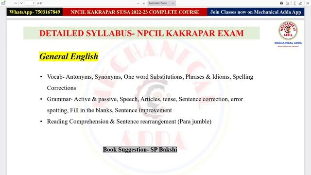 How to Crack NPCIL Kakrapar Exam| NPCIL Complete Strategy & Detailed Syllabus