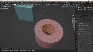Bridge Edge Loop Blender 4.x (deutsch)