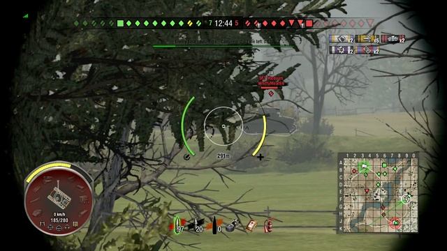 Vickers Medium Mk. III - Britský střední tank III. tier - Nadřel jsem se смотреть онлайн