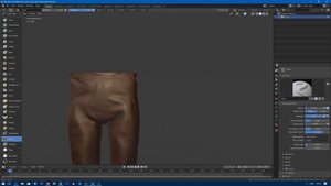 Blender 2.83 sculpt demo / Cloth brush