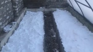 Убралась в теплице