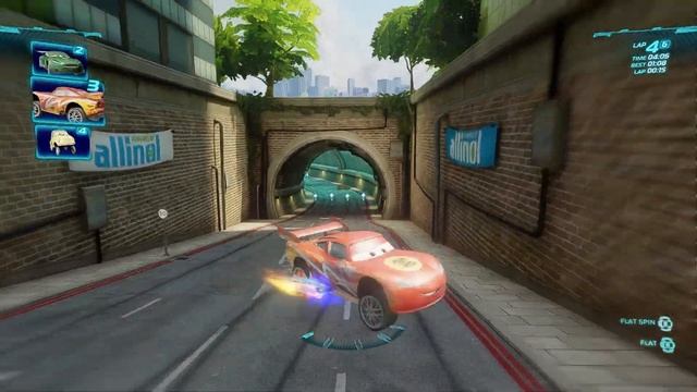 Cars 2 The Video Game | Dragon Lightning - Battle Race | Buckingham Sprint 6 Laps смотреть онлайн