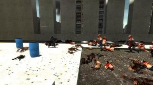 Combines vs Zombies - Half Life NPC Battles