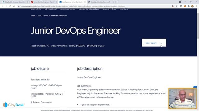 HOW TO FIND DEVOPS JOB - BEST JOB SITE for finding a DevOps Job