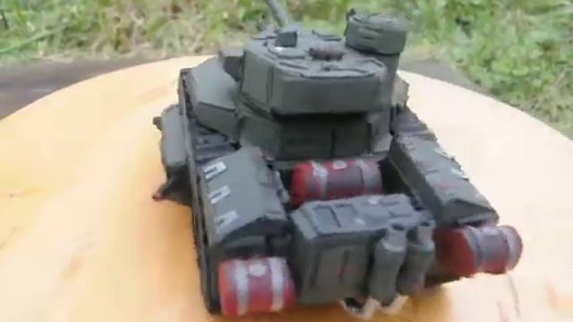 WH40k Macharius Valkirialis, Scratch built