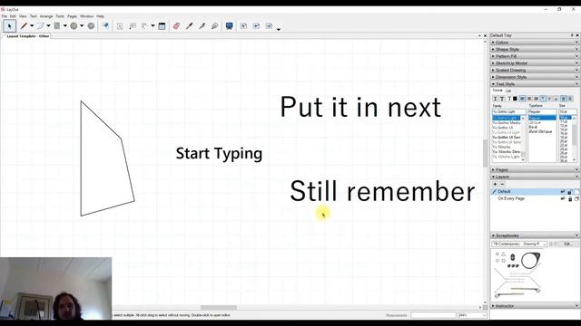 Layout for SketchUp - Text