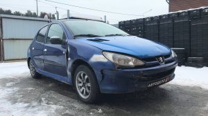 Разбор Peugeot 206 2A/C (I, 2A), 2001 г.в., TU3A (1.4L, 75 л.с.), МКПП
