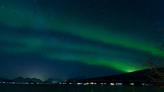 Northern Lights Soundscape | Aurora Borealis Music | Ambient Relaxing Music