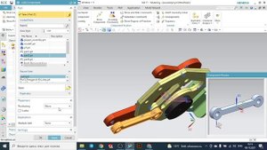 Siemens NX (English) DAY_22:Gripper #Assembly in NX #unigraphics: #NX #Siemens #advanced  #gripper