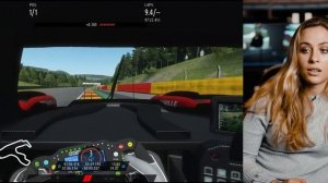 SOPHIA FLOERSCH - A LAP IN SPA-FRANCORCHAMPS | Track guide | SIM - real life | RF2 | LMP2 | FIA WEC