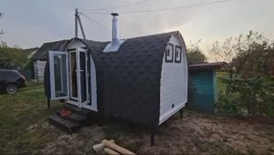 Баня "Викинг" 6 метров со спальным местом купить в Кстове.