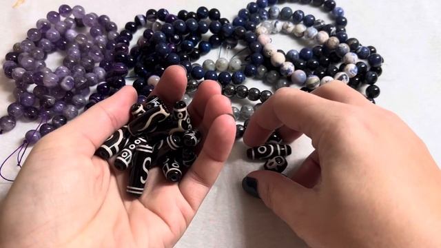 ТОП 10 сочетаний бусин дзи в браслете. Читай описание. смотреть онлайн