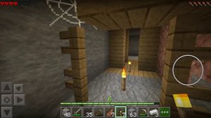 я играл на своей карте и упал в подземный город!!!