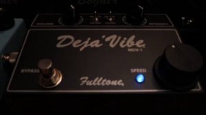 Fulltone MDV-1 Mini Deja' Vibe Black Edition
