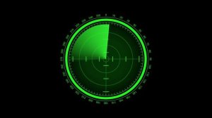 Sonar sound, underwater submarine radar sound - white noise