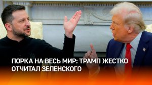 Эмоциональная перепалка между Зеленским и Трампом достигла апогея