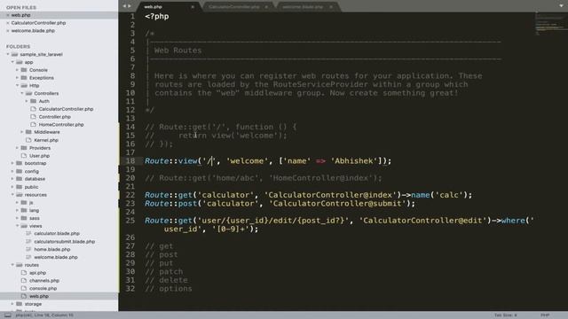 How to work with Laravel Routes | E03 | Laravel Tutorial Series | Hindi
