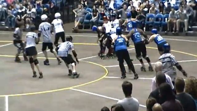Nashville All Stars Roller Derby vs. Naptown Tornado Sirens 91011 1 of 9
