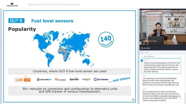 Fuel level sensors. How to measure fuel volume in tank. Technoton webinar on 03.04.2020 смотреть онлайн