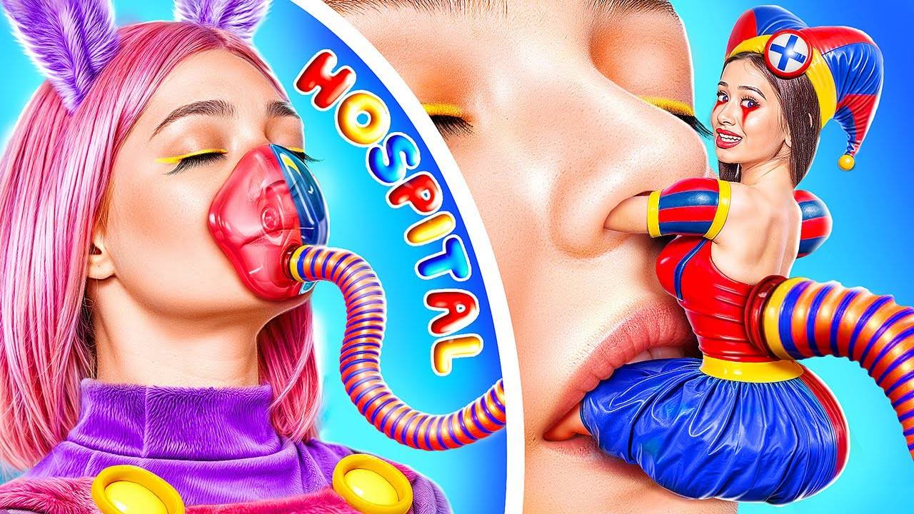 Больница Pomni! Больница для героев видеоигр!