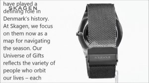 Skagen Men's SKW6078 Melbye Grey Titanium Watch with Mesh Strap