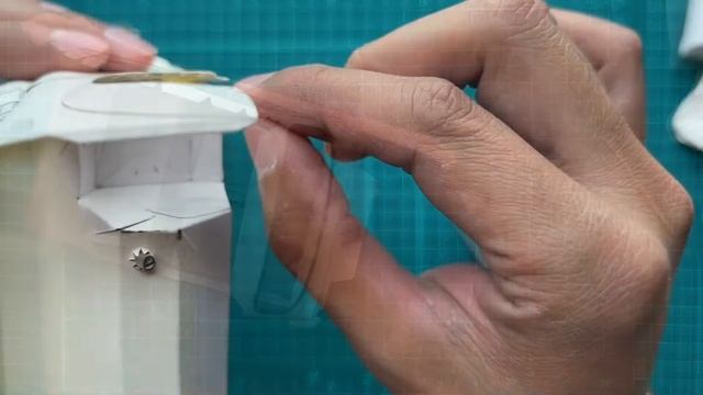 ペーパークラフト FIAT500を制作 UPLIFT PAPER CRAFT MODEL SERIES 1/12スケール 制作過程 Part3 ボディー・ボンネット смотреть онлайн