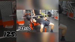 Жим лёжа. Ананьев Дмитрий. 125 кг.