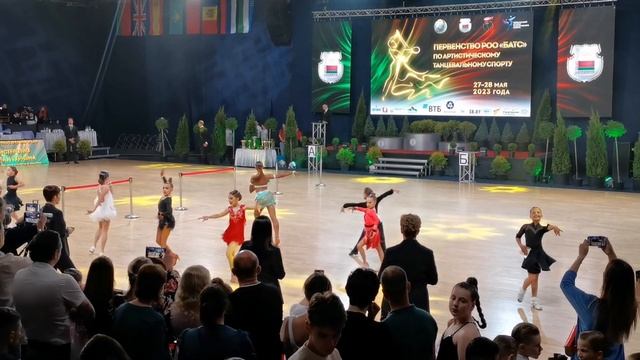 Dancing. Championship in sports ballroom dancing/solo 2023- 5 смотреть онлайн