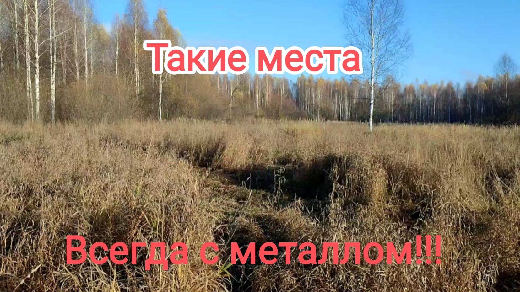 Вот из таких мест никогда без металла не уезжаешь!!!
