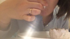 Мелоежки/АСМР/ASMR/Хруст мелом/Корзиночки с крошкой и пастой