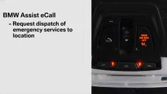 How to use BMW Assist eCall. смотреть онлайн