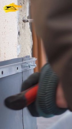 Устройство плоской кровли из ПВХ мембраны | Примыкание ПВХ мембраны к стене #рск24
