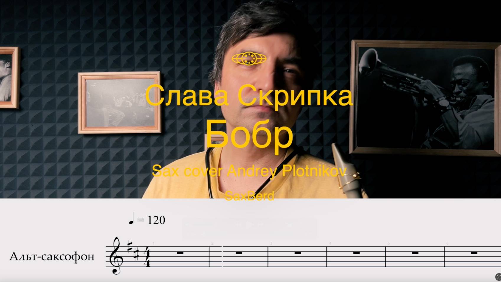 SLAVA SKRIPKA - Бобр (Зимний сон) Sax Cover