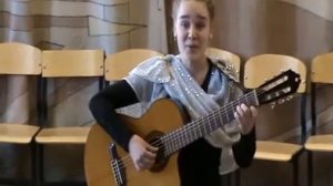Сабаева Полина - Маленький фонарщик (В. Ланцберг)