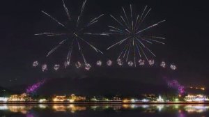 Красивый салют под музыку