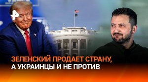 Зеленский пробрался к Трампу "на ковер" с помощью Макрона — приехал продавать Украину / РЕН Новости