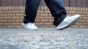Как танцевать Hip-Hop в стиле с-walk Reverse Heel Toe