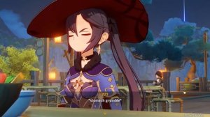 Genshin Impact - Mona's stomach growl 2