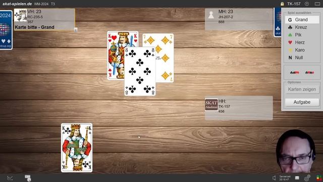 Skat WM 24 DOSKV Finale Serie8 #60 смотреть онлайн