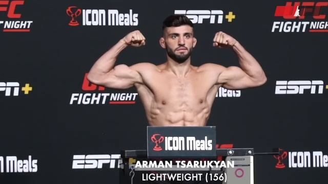 UFC on ESPN 38: Headliners Arman Tsarukyan, Mateusz Gamrot hit scales, then have tense faceoff смотреть онлайн