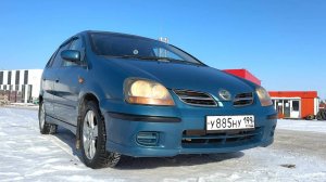 2001 NISSAN ALMERA TINO 1.8L 114 Л.С. QG18DE! НАДЕЖНЫЙ КОМПАКТВЭН.